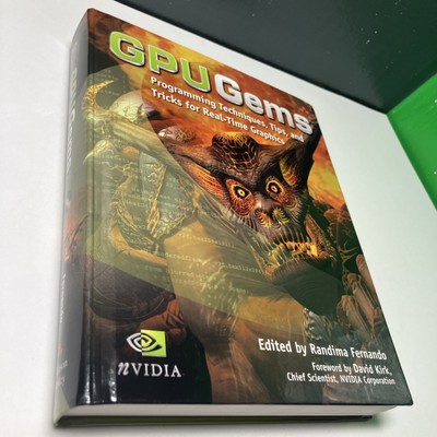 GPU GEMS: PROGRAMMING TECHNIQUES REAL TIME GRAPHICS (PEARSON HC 2004) With Disc