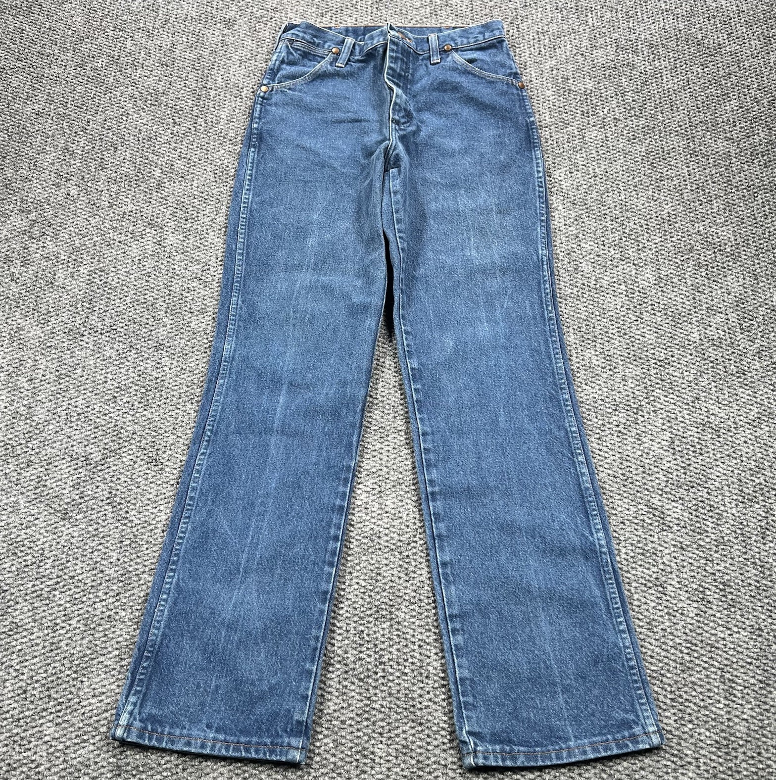 Wrangler Mens Vintage Cowboy Cut Jeans 29x32 Blue 100% Cotton 13MWSPI