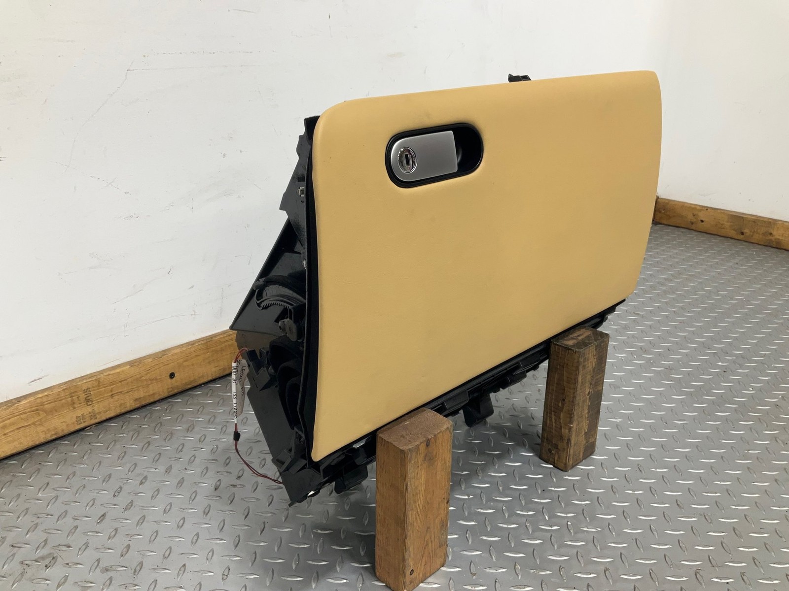 03-10 Bentley Continental GT Leather Glove Box Compartment Door (Saffron)