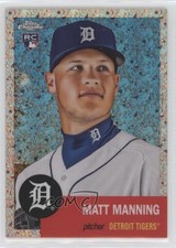 2022 Topps Chrome Platinum Anniversary 26/75 Matt Manning #444 4z8