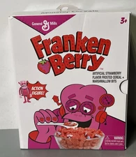 Jada Toys General Mills “Franken Berry” Action Figure Monster Cereal ~NEW