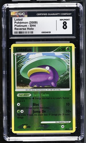 Lotad graded CGC 8 for sale on eBay