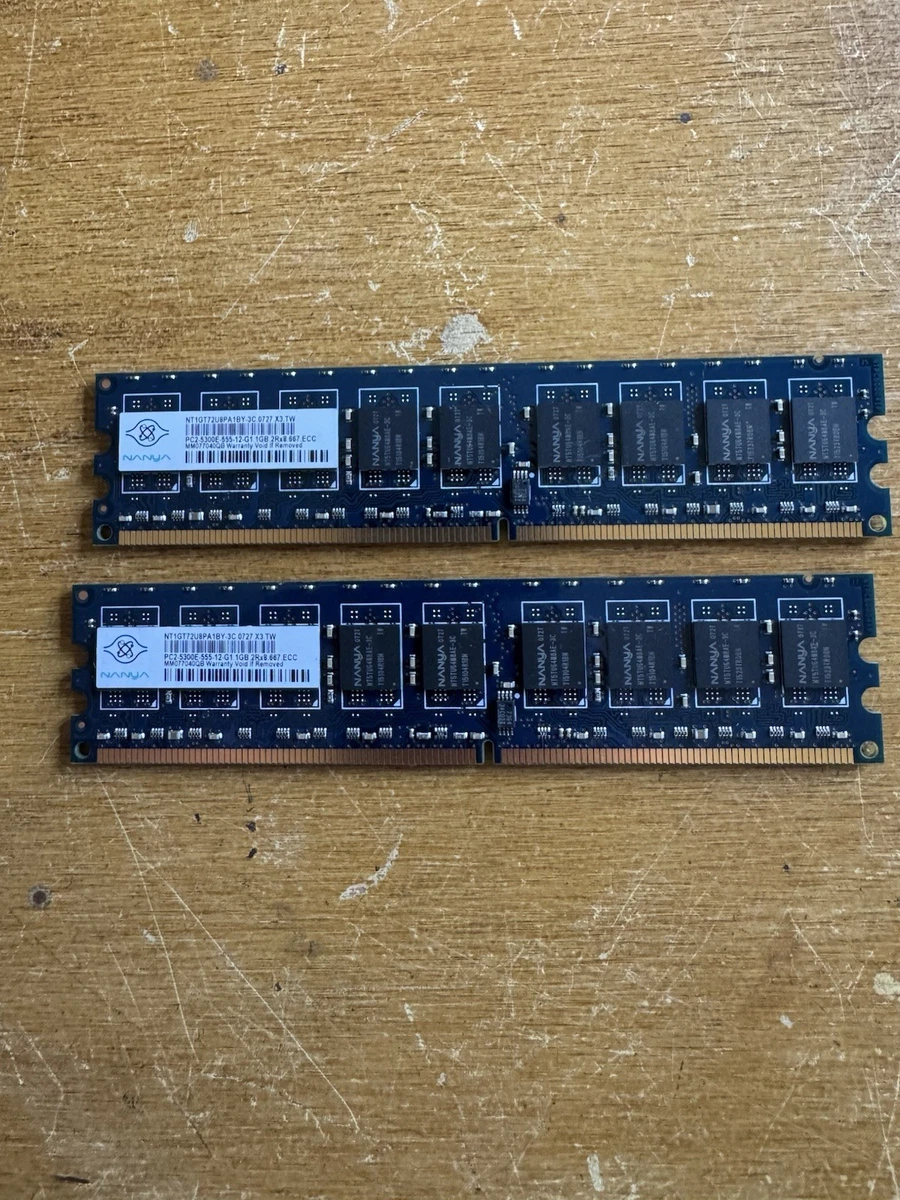 Preços baixos em Nanya PC2-5300 DDR2-667 1 GB de memória (RAM