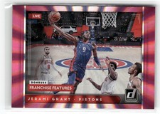 2021-22 Donruss #13 Jerami Grant Franchise Features Holo Pink Laser