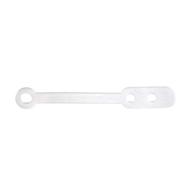 Comair Silikonbänder lang flach 50 Stück 83 mm