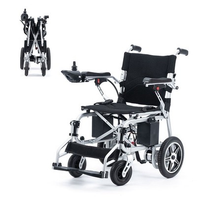 All Terrain Foldable Lightweight Transport Wheelchair Portable Travel Wheelchair