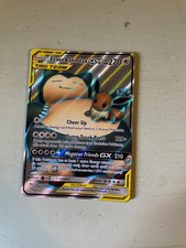 Eevee & Snorlax GX (Full Art) 171/181 Sm-Team Up Holo