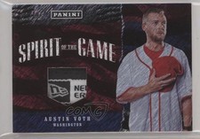 2017 Panini Father's Day Spirit of the Game Relics Rain /15 Austin Voth #19 3j7