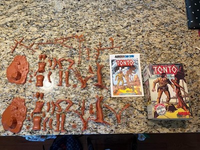 Aurora Comic Scenes Tonto Kit # 183 READ DESCRIPTION