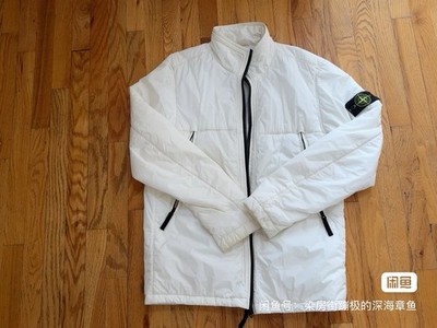 Stone Island TC Jacket Ice White, Size Large