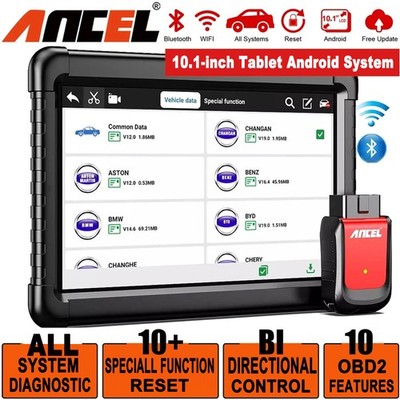 ANCEL X6 OBD2 Scanner Automotive All System Bi-direactional Diagnostic Scan Tool
