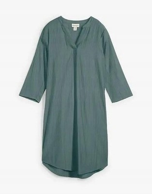 Tunikakleid Gr. 40 Grün Damen-Kleid Sommerkleid Mini Freizeitkleid Neu