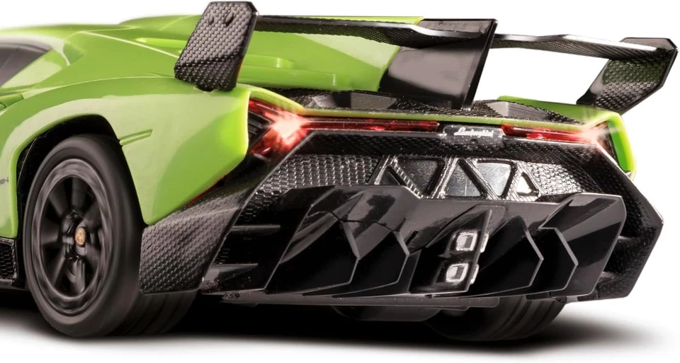 Carson 500404308 1:24 Lamborghini Veneno 2.4G 100% RTR Green Remote Control Car, - Image 3 of 4