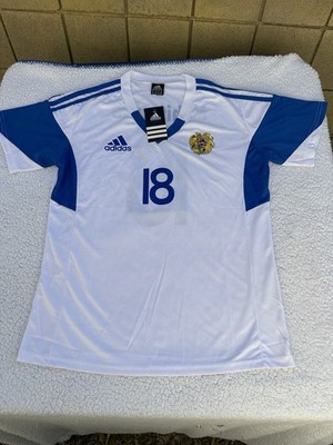 Vintage Adidas #18 Henrikh Mkhitaryan Away National Soccer Jersey