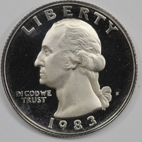 1983 S Clad Proof Washington Quarter UNCIRCULATED