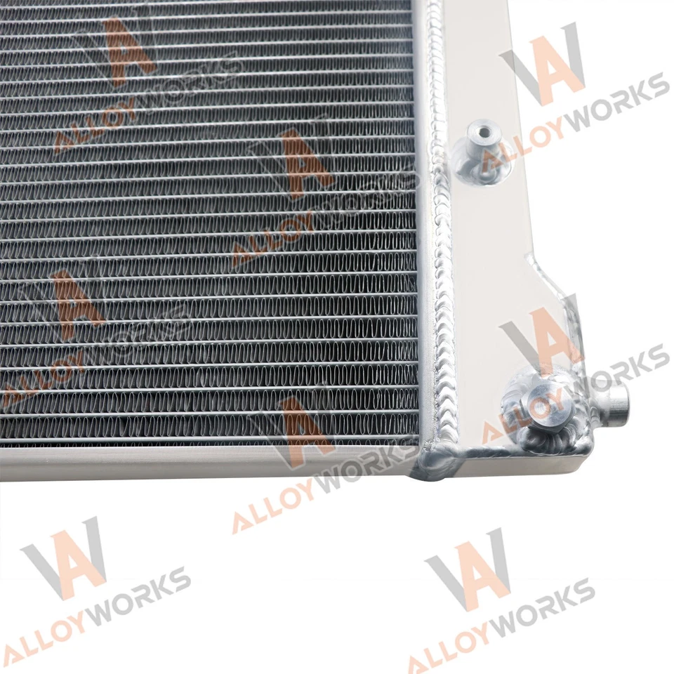 4 Row Radiator Fit 1997-2014 2008Ford E150 E250 E350 Econoline Super Duty 5.4L Foto 3 de 4