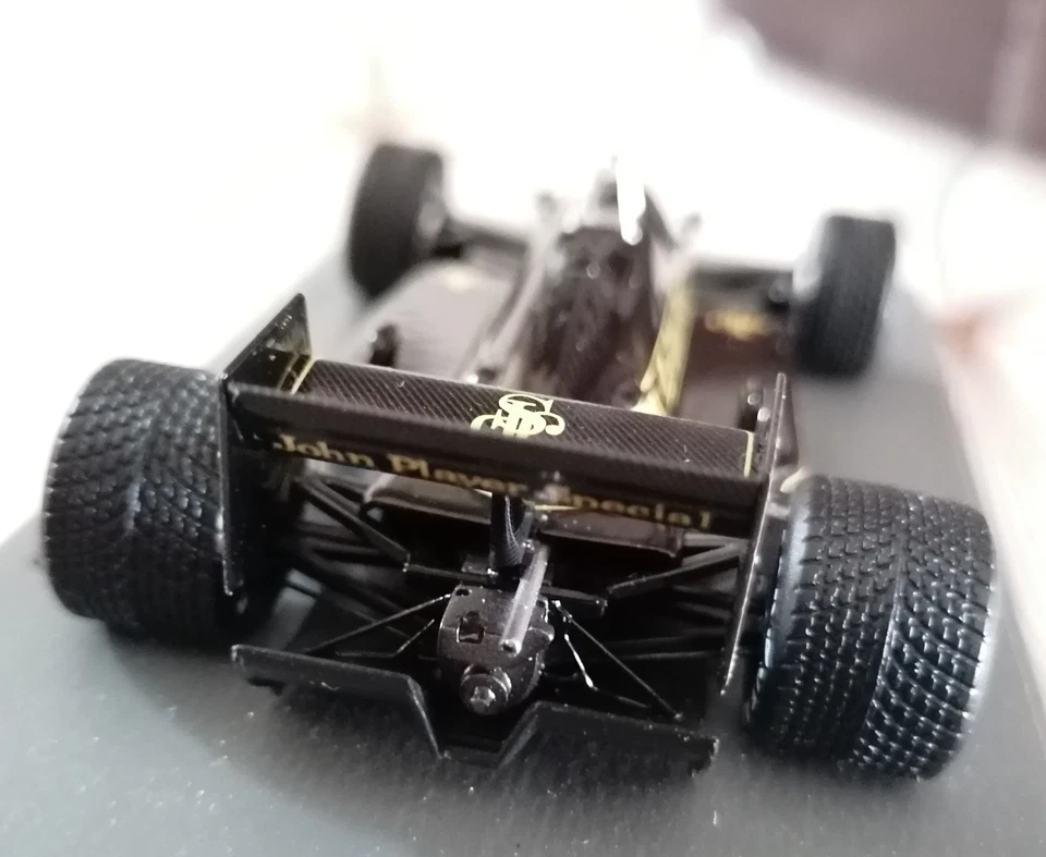 SPARK LOTUS 97 T RENAULT SENNA WIN BELGIO 1985 N AMR MINICHAMPS IXO - Immagine 4 di 4