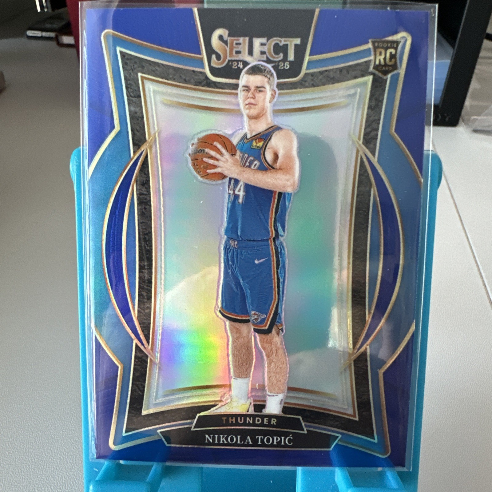 2024-25 Panini Select - Concourse Nikola Topic #89 Blue Prizm (RC)