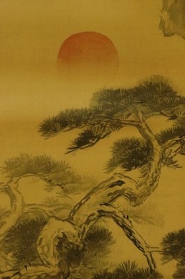 nao海外shopgallery JAPANESE HANGING SCROLL ART Painting 