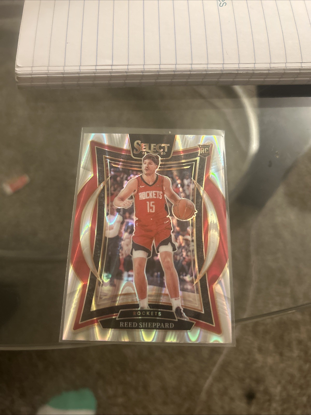 2024-25 Panini Select - Concourse Reed Sheppard #68 Tectonic Prizm (RC)