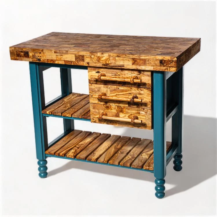 Small kitchen island for compact living spaces