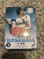 Cody Bellinger - 2021 Topps Series 1 EMPTY Retail Tin - LA Dodgers