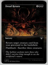 Dread Return (Borderless) 637 CMM C Commander Masters MTG