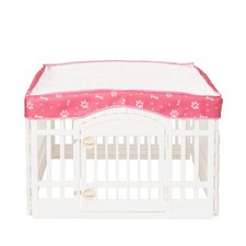 Dog Playpen Mesh Top Cover for 36" Inch Pet Playpen with 4 Panels, Note: Pla...