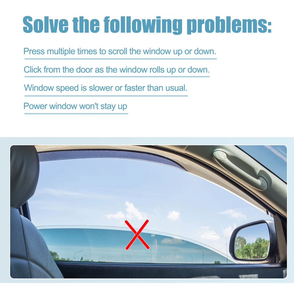 Motor elevador de ventana eléctrico pasajero delantero derecho para Land Rover Discovery 1995-2004 Foto 3 de 4