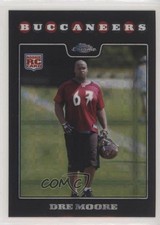 2008 Topps Chrome X-Fractor Dre Moore #TC233 0a3