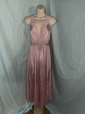 Pre-Owned - Olga Nightgown Negligee - Light Pink - X-Large - 98280