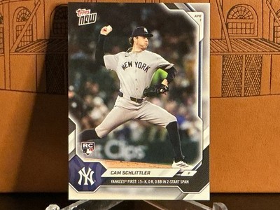 Cam Schlittler, New York Yankees - 2026 Topps Now Rookie Card (RC) Dominant Gem