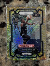 2024 Prizm Monopoly WNBA  Diamond DeShields #60 Millionaire Gold Mojo Prizm /500