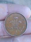 1971 circulated queen Elizabeth ll  pence coin .rare British coin — photo 2