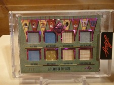 2025 Leaf Seasons in the Sun - A Team for the Ages Phillies 8 Player Relic 1/7