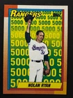 1990 Topps - Nolan Ryan #5 5000 Strikeouts Rangers Card