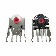 9MM TTC Red Core Mouse Scroll Wheel Encoder 2pcs