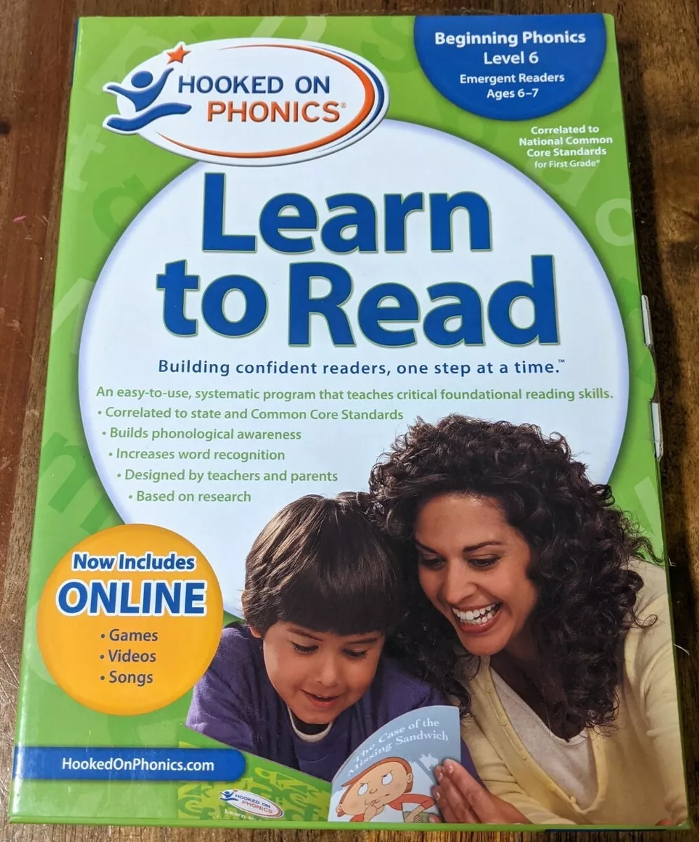 Level　Whole　Age　read　Phonics　phonics　Hooked　eBay　to　learn　on　package　Beginnings　6-7