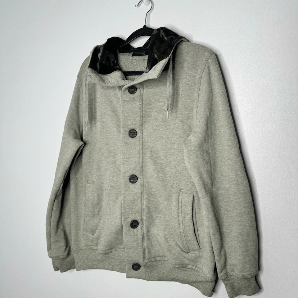 Sophnet gray hooded jacket size large - Image 2 of 4