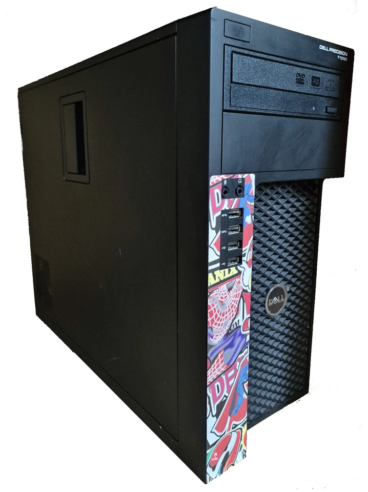 cheap Gaming PC dell Computer Quad Core 8GB 320GB AMD R5 340x 2GB DVD Win 10 - Image 2 of 4