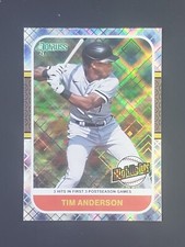 2021 Donruss Highlights #HI7 Tim Anderson Diamond Parallel