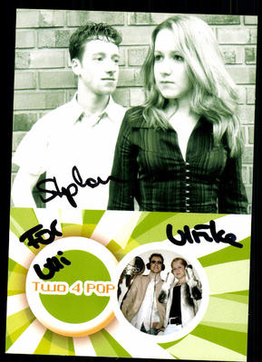 Teo 4 Pop Autogrammkarte Original Signiert ## BC 54045