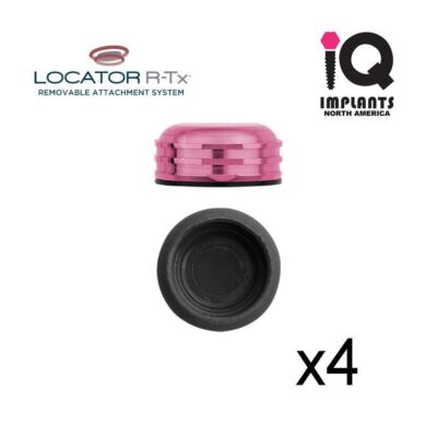 Zest Locator R-Tx Echte Metallgehäuse Verarbeitungsbaugruppe (4er Pack)