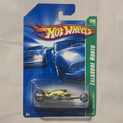 2007 Hot Wheels Treasure Hunt Hammer Sled # 6 of 12 Nr for sale