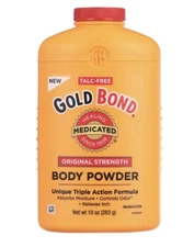 Gold Bond Body Powder, Medicated Original Strength, 10oz Bottle