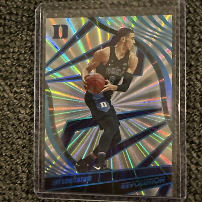 2022-23 Panini Chronicles Draft Picks - Revolution Sunburst #61 Jayson Tatum /75