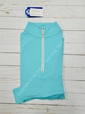 Tailored Sportsman ICEFIL Long Sleeve Ziptop Shirt - Fiji/Silver