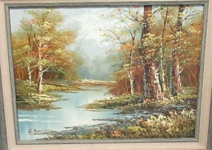 J Medina Oil Painting | eBay