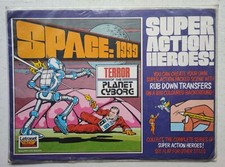 Letraset Action Transfers Super Action Heroes SPACE 1999 Trasferelli SPAZIO 1999