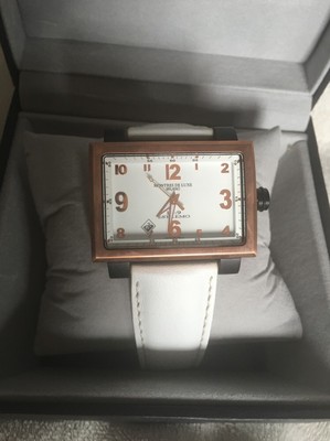 Montres De Luxe 16:9 estremo white rose gold Quartz Dial Watch new